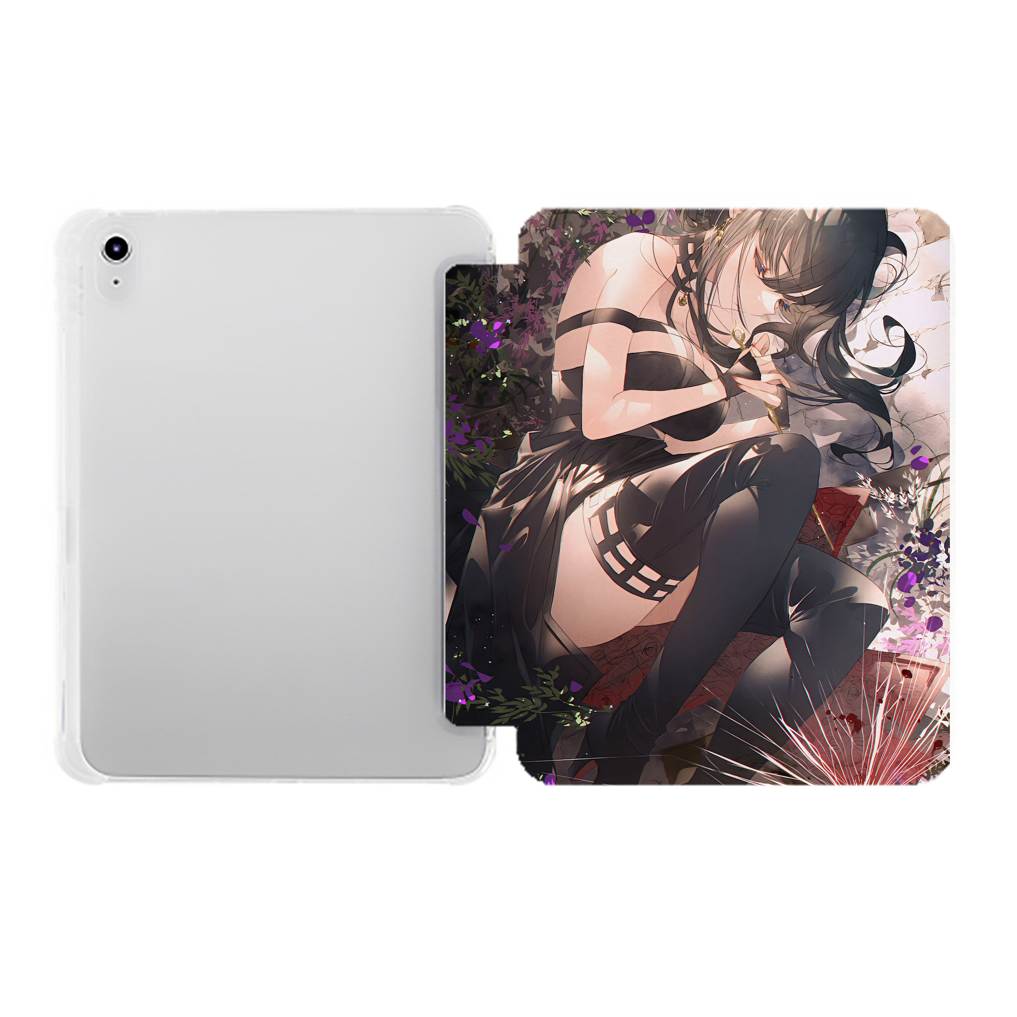 （画像用） SPY×FAMILY间谍家家酒 IPad ケース ペン収納付き 三つ折りスタンド PUレザー×シリコン 対応機種9.5/10.5/10.9インチ